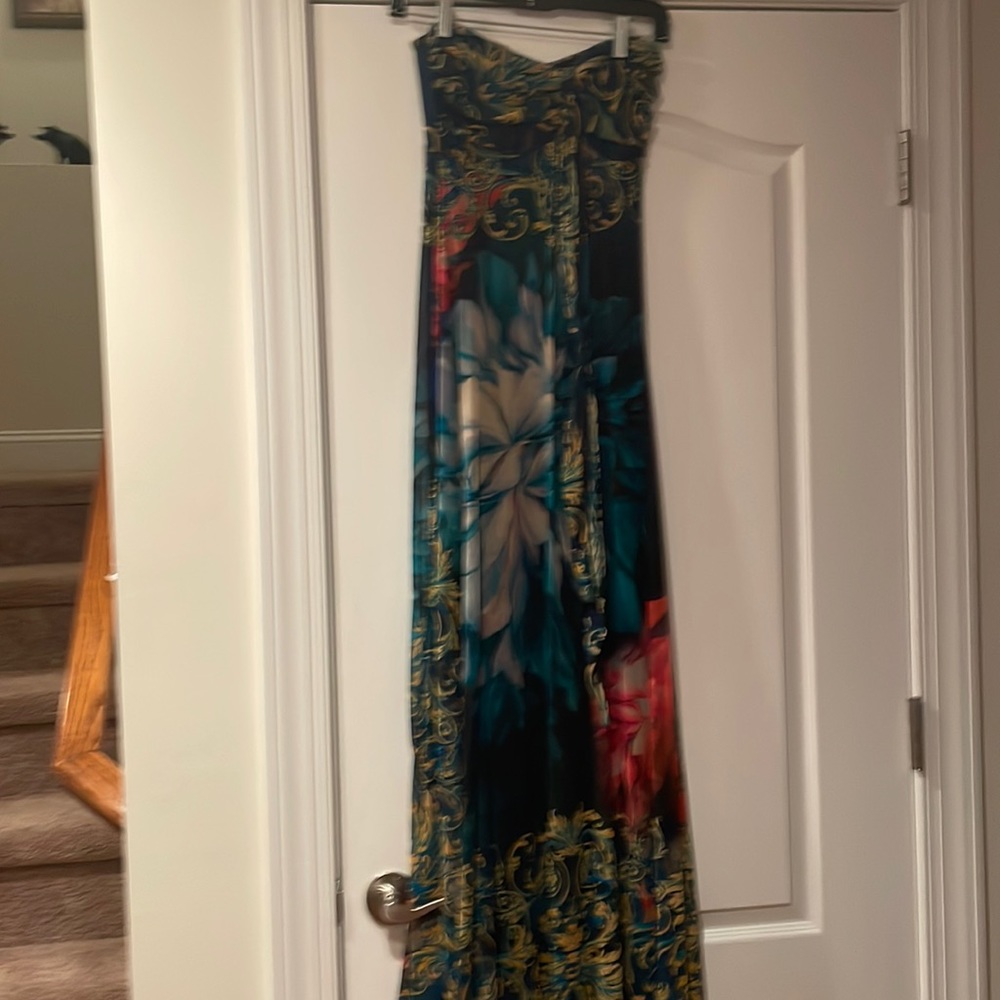 Maxi chiffon dress